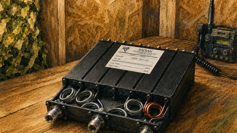 Дуплексер VHF для 141 ОМБр