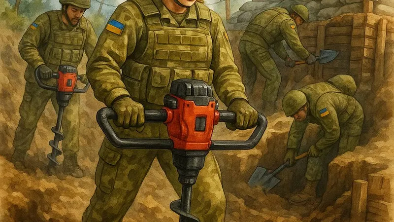 Земляні бури для 108-ї ОБрТРО